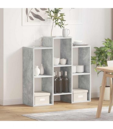 vidaXL Sideboard Concrete Grey 90 x 30 x 90 cm