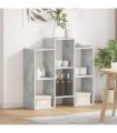 vidaXL Sideboard Concrete Grey 90 x 30 x 90 cm