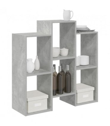 vidaXL Sideboard Concrete Grey 90 x 30 x 90 cm