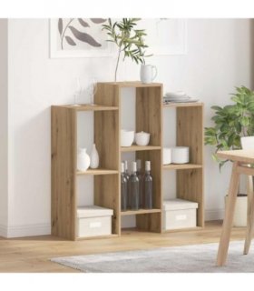 vidaXL Sideboard Artisan Oak 90 x 30 x 90 cm