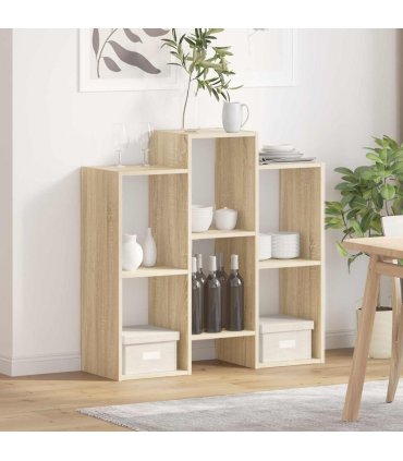 vidaXL Sideboard Sonoma Oak 90 x 30 x 90 cm