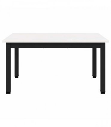vidaXL Coffee Table White 70 x 50 x 36 cm Solid Pine Wood