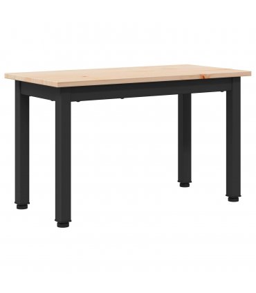 vidaXL Coffee Table Natural 60 x 30 x 36 cm Solid Pine Wood