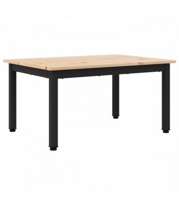 vidaXL Coffee Table Natural 70 x 50 x 36 cm Solid Pine Wood