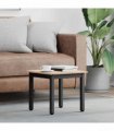 vidaXL Coffee Table Natural 40 x 40 x 36 cm Solid Pine Wood