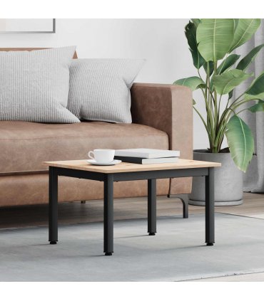 vidaXL Coffee Table Natural 60 x 50 x 36 cm Solid Pine Wood
