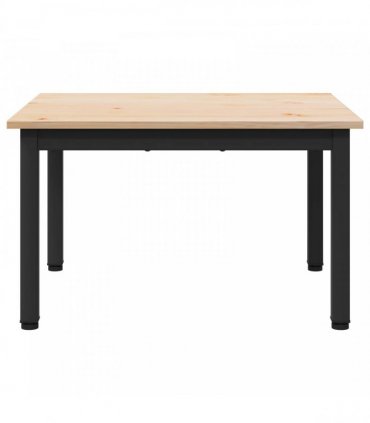 vidaXL Coffee Table Natural 60 x 50 x 36 cm Solid Pine Wood