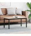 vidaXL Coffee Table Natural 100 x 50 x 45 cm Solid Pine Wood