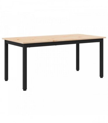 vidaXL Coffee Table Natural 100 x 50 x 45 cm Solid Pine Wood