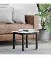 vidaXL Coffee Table White 40 x 40 x 36 cm Solid Pine Wood
