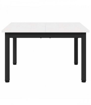 vidaXL Coffee Table White 60 x 60 x 36 cm Solid Pine Wood