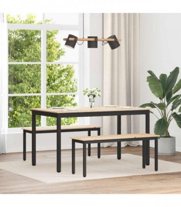 vidaXL Bench Natural 110 x 35 x 45 cm Solid Pine Wood