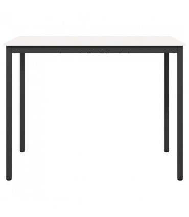 vidaXL Bar Table White 140 x 80 x 105 cm Solid Pine Wood