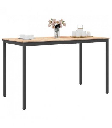 vidaXL Bar Table Natural 180 x 90 x 105 cm Solid Pine Wood