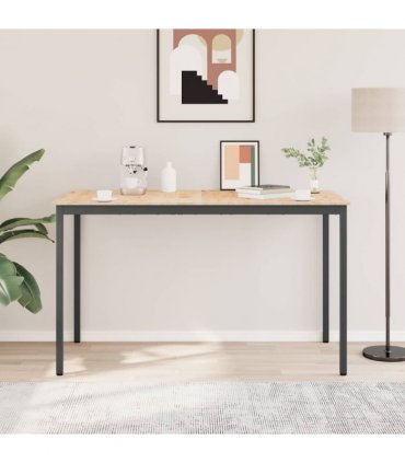 vidaXL Bar Table Natural 180 x 90 x 105 cm Solid Pine Wood