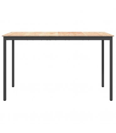 vidaXL Bar Table Natural 180 x 90 x 105 cm Solid Pine Wood