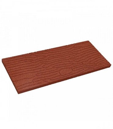 vidaXL Stepping Stone 6 pcs Red 60.5 x 25 x 2 cm Rubber