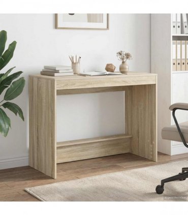 vidaXL Bed Desk Sonoma Oak Engineered Wood 100 x 45 x 75 cm