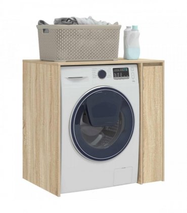 vidaXL Wash Machine Cabinet Sonoma 87 x 60 x 89 cm Engineered wood — Colour: Sonoma oak