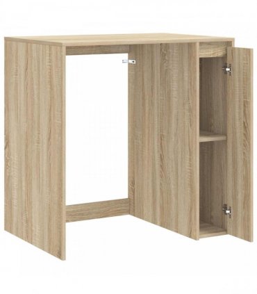 vidaXL Wash Machine Cabinet Sonoma 87 x 60 x 89 cm Engineered wood — Colour: Sonoma oak