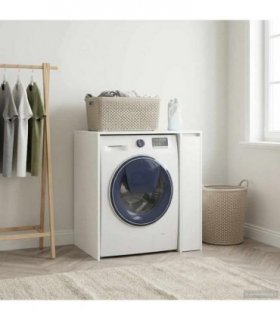 vidaXL Wash Machine Cabinet White 87 x 60 x 89 cm Engineered wood
