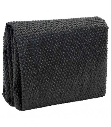 vidaXL Pool Cover | Black | Polyethylene | Pool Cover | Round | Solar Pool Cover — Size: Ø 488 cm