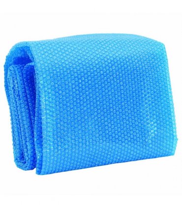 vidaXL Pool Cover Blue 210 cm PE — Size: Ø 210 cm