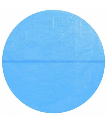 vidaXL Pool Cover Blue 210 cm PE — Size: Ø 210 cm