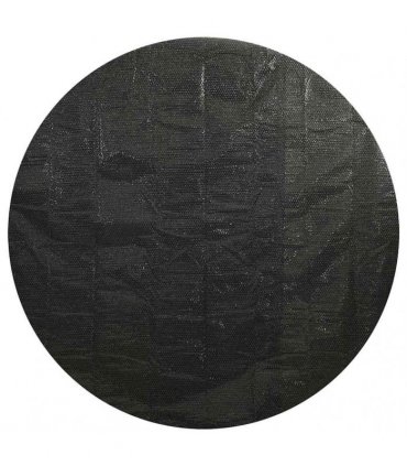 vidaXL Pool Cover | Black | Polyethylene | 210 cm Diameter | Heat-resistant — Size: Ø 210 cm