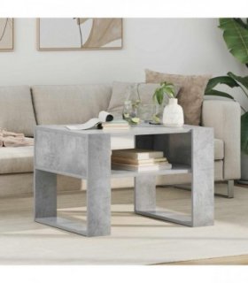 vidaXL Coffee Table Concrete Grey 66 x 53 x 45 cm Engineered Wood