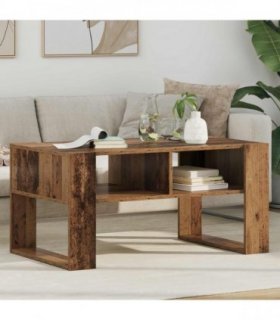 vidaXL Coffee Table Old Wood 92 x 53 x 45 cm Engineered Wood