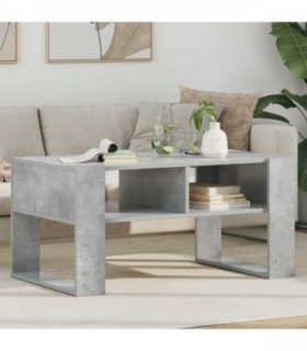 vidaXL Coffee Table Concrete Grey 92 x 53 x 45 cm Engineered Wood