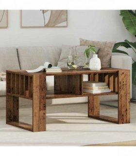 vidaXL Coffee Table Old Wood 92 x 49.5 x 45 cm Engineered Wood