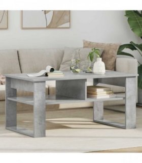 vidaXL Coffee Table Concrete Grey 96 x 54 x 44 cm Engineered Wood