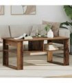 vidaXL Coffee Table Old Wood 96 x 54 x 44 cm Engineered Wood