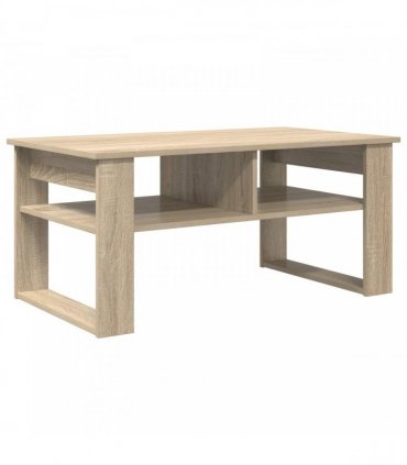 vidaXL Coffee Table Sonoma Oak 96 x 54 x 44 cm Engineered Wood
