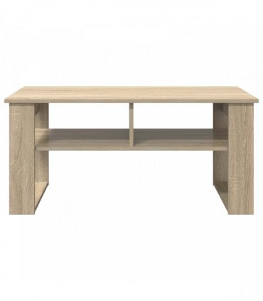 vidaXL Coffee Table Sonoma Oak 96 x 54 x 44 cm Engineered Wood