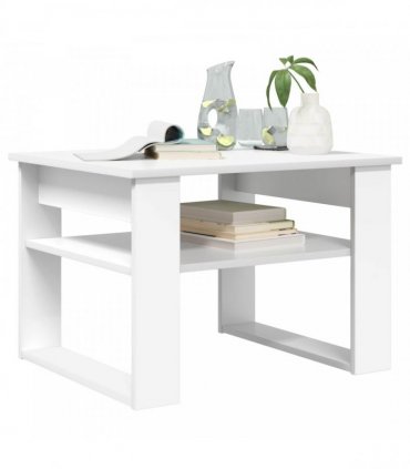 vidaXL Coffee Table with Storage White 64 x 54 x 44 cm Engineered Wood
