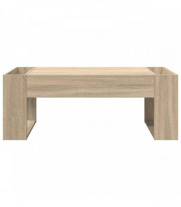 vidaXL Coffee Table Sonoma Oak 110 x 50 x 41 cm Engineered Wood