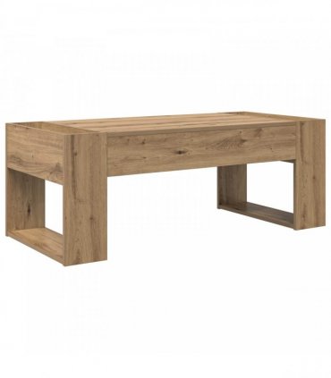 vidaXL Coffee Table Artisan Oak 110 x 50 x 41 cm Engineered Wood