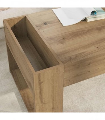 vidaXL Coffee Table Artisan Oak 110 x 50 x 41 cm Engineered Wood