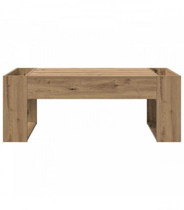 vidaXL Coffee Table Artisan Oak 110 x 50 x 41 cm Engineered Wood