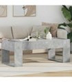 vidaXL Coffee Table Concrete Grey 110 x 50 x 41 cm Engineered Wood