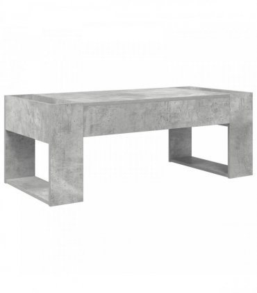 vidaXL Coffee Table Concrete Grey 110 x 50 x 41 cm Engineered Wood