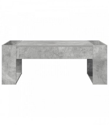 vidaXL Coffee Table Concrete Grey 110 x 50 x 41 cm Engineered Wood