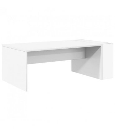 vidaXL Coffee Table White 95 x 50 x 34 cm Engineered Wood