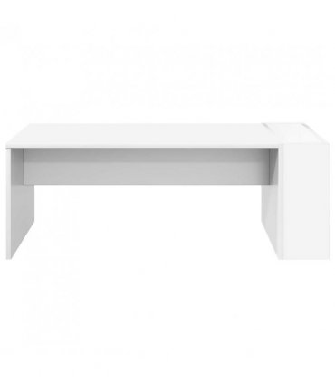 vidaXL Coffee Table White 95 x 50 x 34 cm Engineered Wood