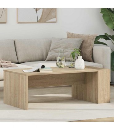 vidaXL Coffee Table Sonoma Oak 95 x 50 x 34 cm Engineered Wood