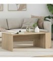 vidaXL Coffee Table Sonoma Oak 95 x 50 x 34 cm Engineered Wood
