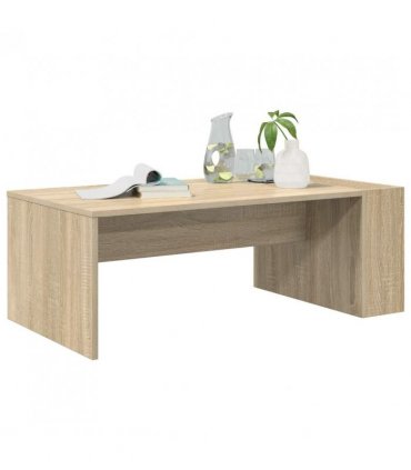 vidaXL Coffee Table Sonoma Oak 95 x 50 x 34 cm Engineered Wood